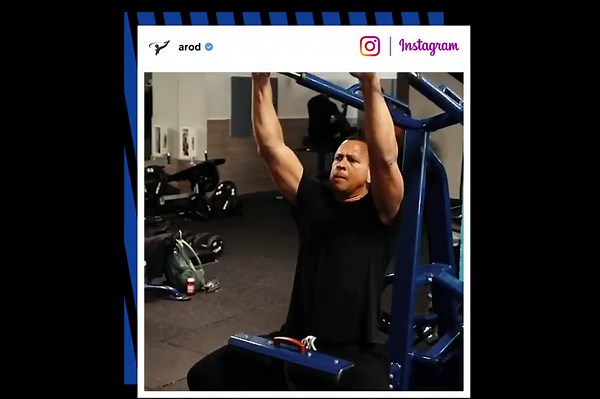 A-Rod posts intense workouts, shows off weight loss on Instagram