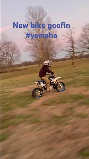 Testing out the new bike…from e-bike to yz 65 #racing #dirtbike #yamaha
