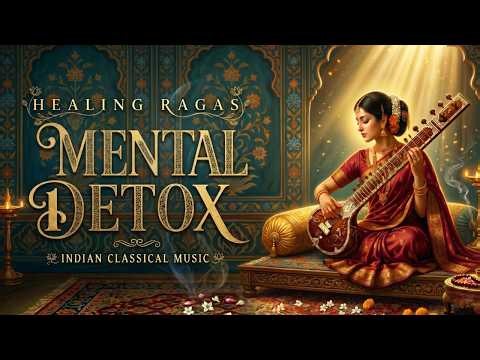 Mental Detox Music 🌿Indian Classical Raga Music for Clarity, Focus & Calm Thoughts