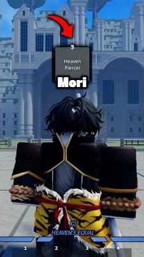 Jin Mori’s SECRET QTE cutscene in Jump Showdown #roblox