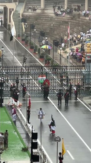 Amritsar Lhr Pakistan Border Parade Ceremony || Wagah Border #shorts