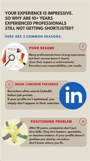 10+ Years Experience But No Interview Calls? Here’s Why