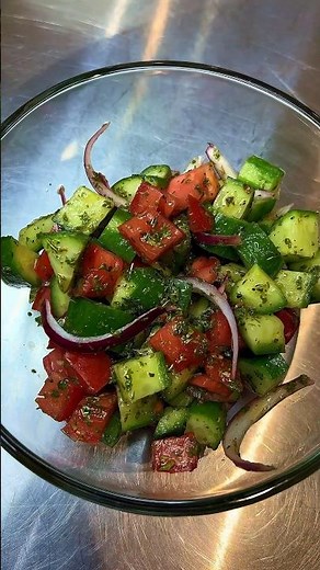 Crunchy & Vibrant Arabic Salad | Easy Recipe!