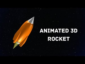 Create Animated 3D Rocket in PowerPoint | Rocket Launch Animation Tutorial | PowerPoint 3D Animation