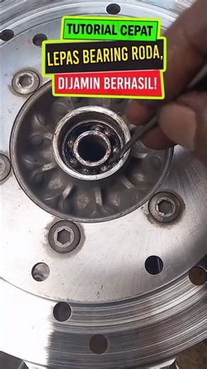 Tutorial Cepat Lepas Bearing Roda, Dijamin Berhasil! #tricks #tutorial