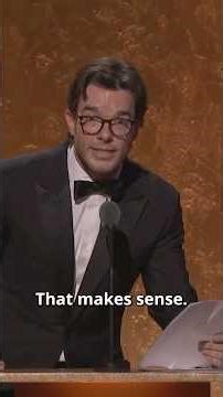John Mulaney joked about self-taping for the role of “Young Cop” in The Bride! 😅 (via ‪@Oscars‬)