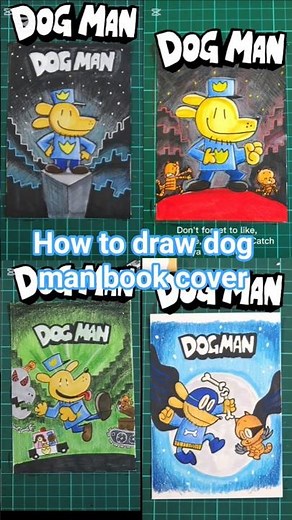 drawing dogman book cover