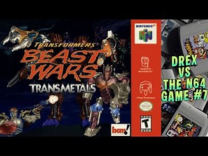 Transformers: Beast Wars - Transmetals - N64 - Full Playthrough #gaming #retrogaming #n64 #n64games
