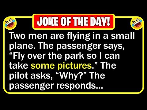 🤣 BEST JOKE OF THE DAY! - As the pilot swung the little plane into the wind... | Funny Daily Jokes