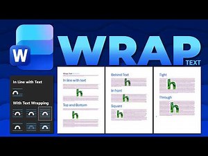 All about Wrap Text in Microsoft Word - Tight vs Through