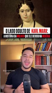 A triste história de Jenny Von Westphalen, a esposa de Karl Marx. | Herleson Caprinne