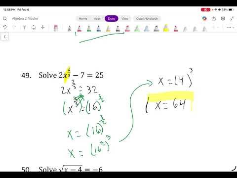 Chapter 7 Solving Equations Examples
