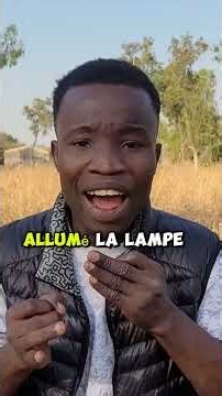 la lampe qui a refusé de s'allumer pour donner une grande