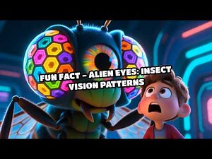 Fun Fact - Alien Eyes: Insect Vision Patterns