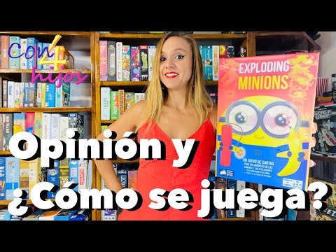 Exploding Minions (Asmodee) Opinión y ¿Cómo se juega? [Cartas]