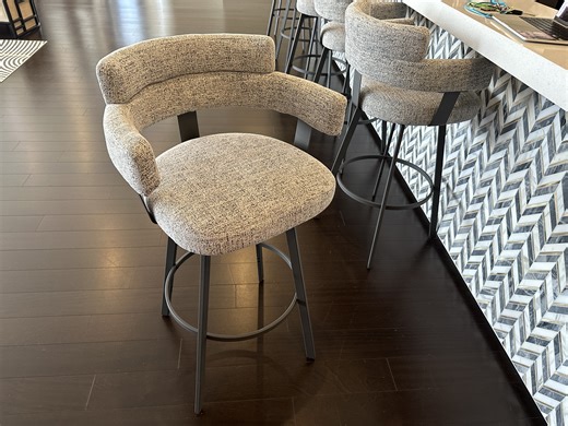 Watch Modern, comfortable barstools on Amazon Live