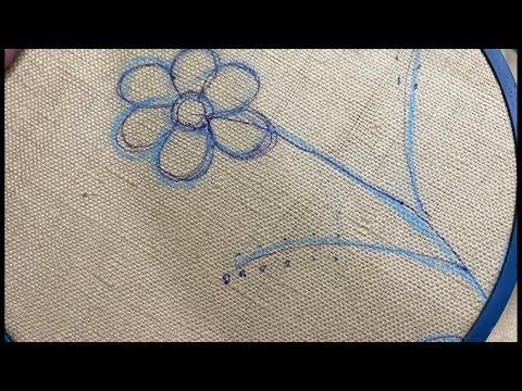 Live pillow cover embroidery design 🪡