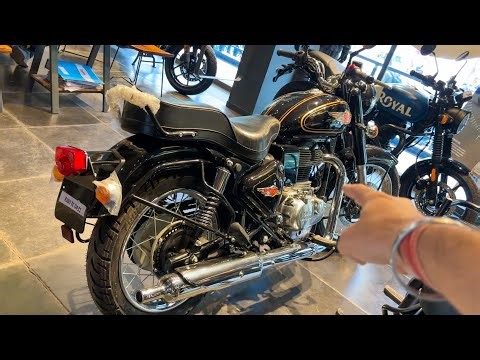 2026 All New Royal Enfield Bullet 350 Standard Battalion Black Full Review