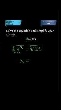 Test Prep: Solve Equations with Cube Roots (8th Grade Math) | 8.EE.A.2