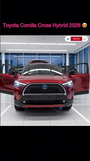 Toyota Corolla Cross Hybrid 2026 😍 | Future SUV Revealed 🔥#ToyotaCorollaCross#ToyotaHybrid