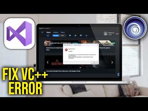 How To Fix Microsoft visual C++ Runtime Error Ubisoft Connect