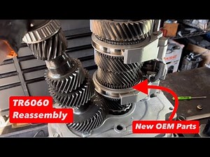 Tremec TR6060 Transmission Camaro SS Repair & Reassembly
