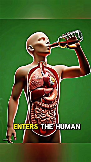 What Alcohol Really Does 🥃 #AlcoholEffects #InsideTheBody #HealthAwareness