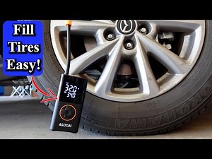 How to Use the AstroAI Portable Car Pump
