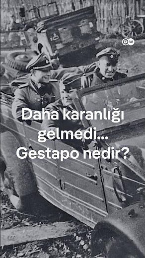 Gestapo nedir?