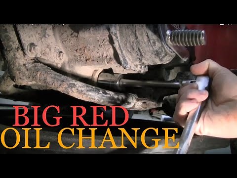Honda ATC Big Red - Oil Change