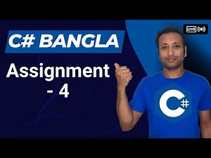 C# Bangla Tutorial 20 : assignment 4 - sum and average of 3 numbers