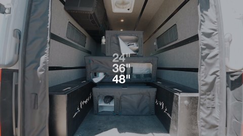 VanEssential Overhead Soft-Sided Storage Cabinet 36"