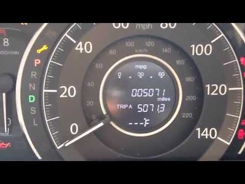 HOW TO: Reset OIL LIFE light 2015 Honda CR-V