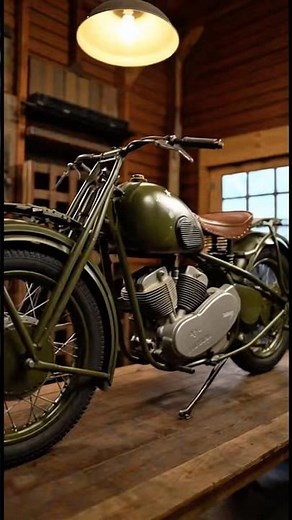 From the Battlefield to the Showroom: 1940s Indian Scout 640 Reborn 🛠️🇺🇸