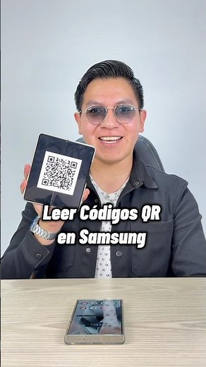 Como leer códigos QR de forma rápida con samsung #android #tech #tecnología #samsung #tips #trucos