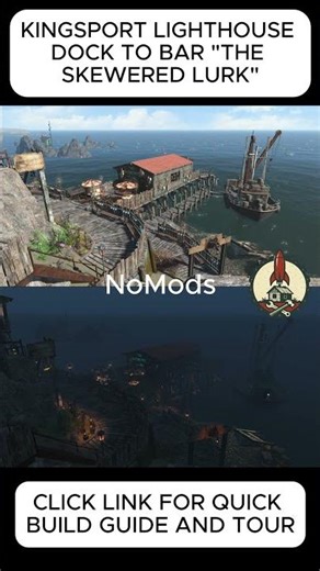 The Skewered Lurk Bar Quick Build teaser #fallout #fallout4 #nomods