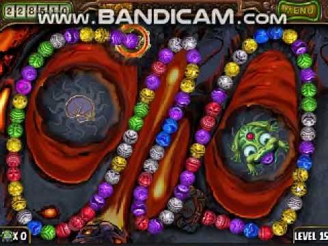 Zuma's revenge Game over