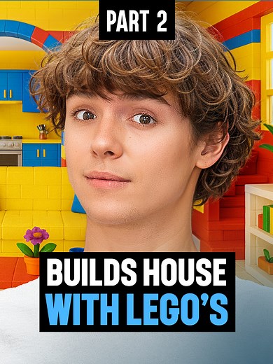 Kid Builds His Own House with Legos – Part 2