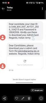 Agniveer Admit card Download Agniveer Admit Card 2026