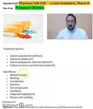 How to help lower your high potassium levels with Potassium Binders?