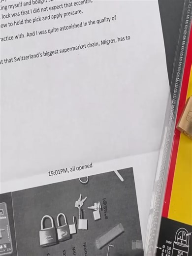 This Lock Isn’t… “Picky”#lockpickinglawyer #lockpick #foryou | lockpick