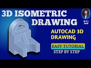 AutoCAD Drawing Tutorial | AutoCAD Tutorials For Begginers | AutoCAD 3D Drawing #autocad #autocad3d