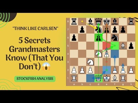 5 Secrets Grandmasters Know (That You Don’t) 😱 | Magnus Carlsen Sicilian Attack Explained