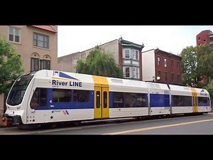Is this a Train or a Tram? - The River Line in Camden, NJ 2020 (Near Philadelphia)