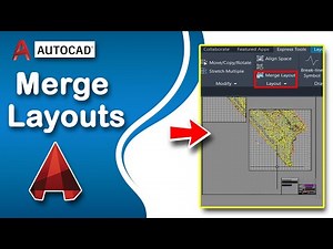 How to merge multiple paper space layouts into one layout in AutoCAD