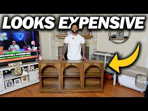 63” Farmhouse Console Table With Storage | Perfect Entryway Setup
