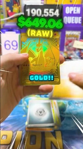 $650 GOLD CHARIZARD EX! 😱😲