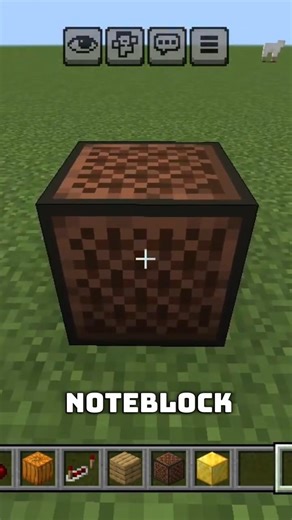 This is note block. #minecraft #bedrock #minecraftshorts #noteblock #minecraftjava #viral #fyp