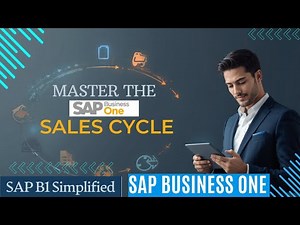 Complete Sales Process in SAP Business One | Blanket Agreement to A/R Invoice | SAP B1 Simplified