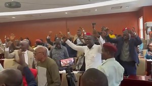 2.4K views · 42 reactions | Justice is finally coming as the House of Representatives has overwhelmingly voted to endorse a Resolution for the establishment of the War and Economic Crimes Courts (WECC). | DiamondOnline | Facebook